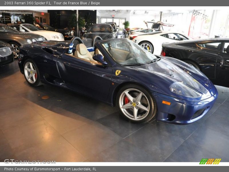  2003 360 Spider F1 Tour de France Blue