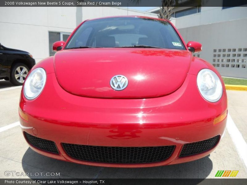Salsa Red / Cream Beige 2008 Volkswagen New Beetle S Coupe