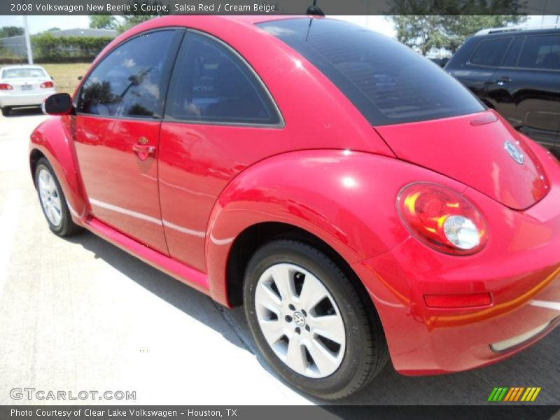 Salsa Red / Cream Beige 2008 Volkswagen New Beetle S Coupe