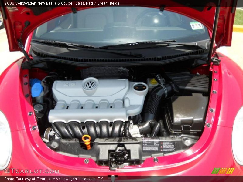 Salsa Red / Cream Beige 2008 Volkswagen New Beetle S Coupe