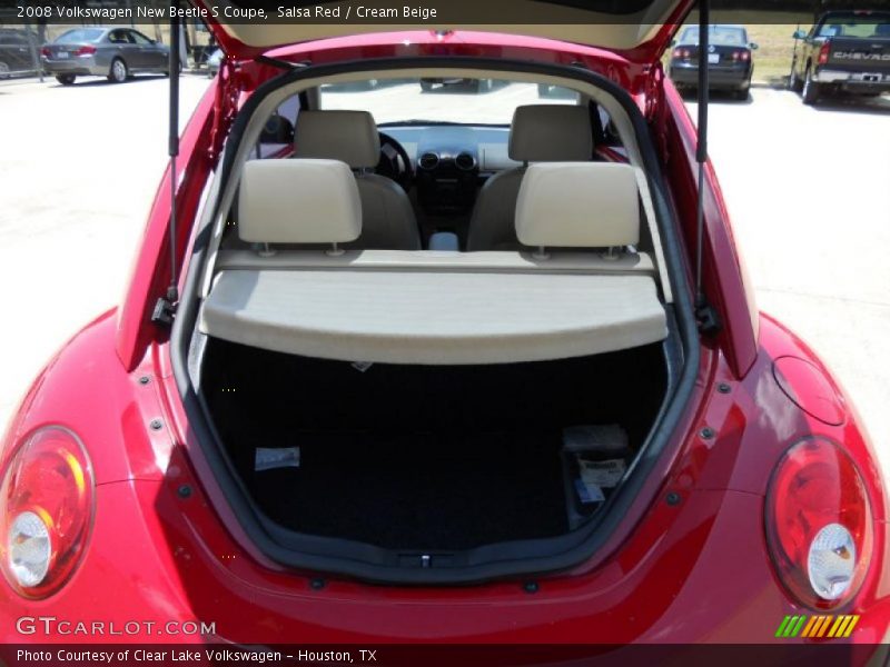 Salsa Red / Cream Beige 2008 Volkswagen New Beetle S Coupe