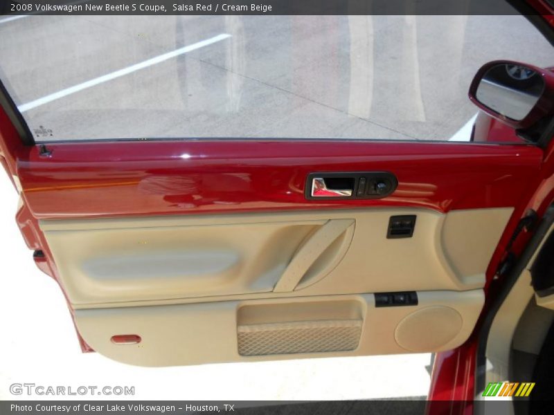 Salsa Red / Cream Beige 2008 Volkswagen New Beetle S Coupe