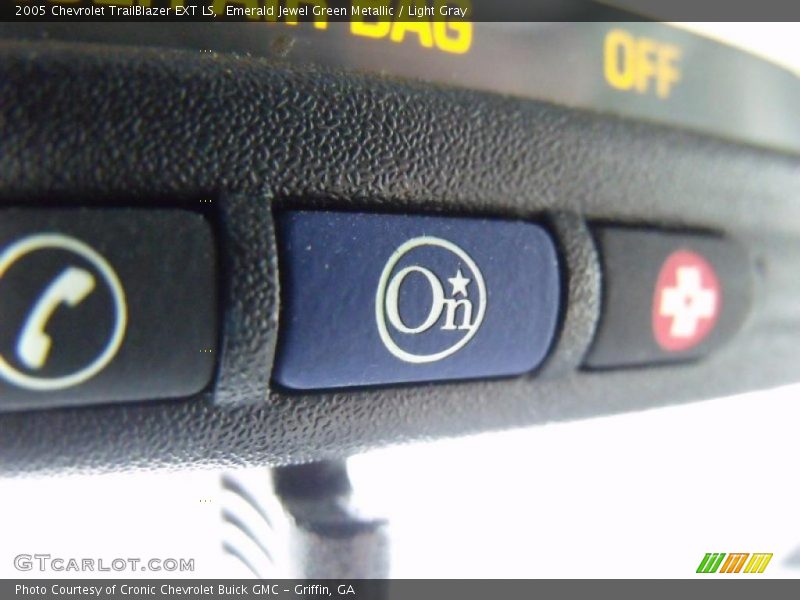 Emerald Jewel Green Metallic / Light Gray 2005 Chevrolet TrailBlazer EXT LS