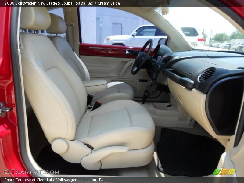 Salsa Red / Cream Beige 2008 Volkswagen New Beetle S Coupe