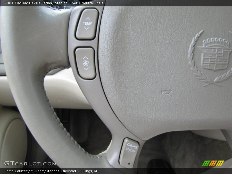 Sterling Silver / Neutral Shale 2001 Cadillac DeVille Sedan