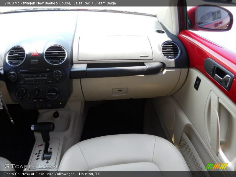 Salsa Red / Cream Beige 2008 Volkswagen New Beetle S Coupe