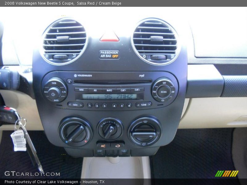 Salsa Red / Cream Beige 2008 Volkswagen New Beetle S Coupe