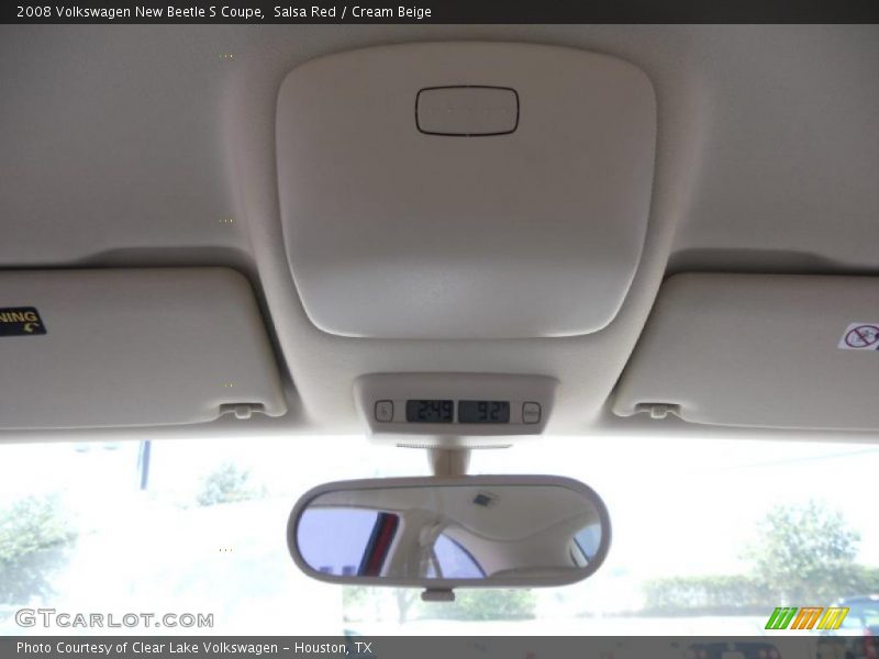 Salsa Red / Cream Beige 2008 Volkswagen New Beetle S Coupe