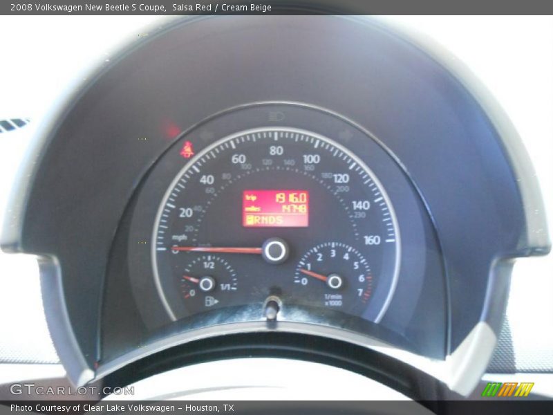 Salsa Red / Cream Beige 2008 Volkswagen New Beetle S Coupe
