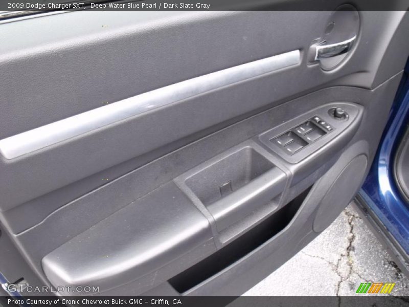 Deep Water Blue Pearl / Dark Slate Gray 2009 Dodge Charger SXT
