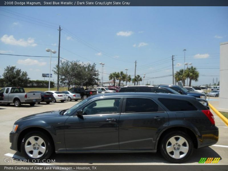 Steel Blue Metallic / Dark Slate Gray/Light Slate Gray 2008 Dodge Magnum
