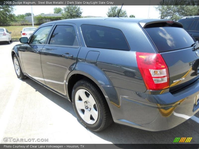 Steel Blue Metallic / Dark Slate Gray/Light Slate Gray 2008 Dodge Magnum