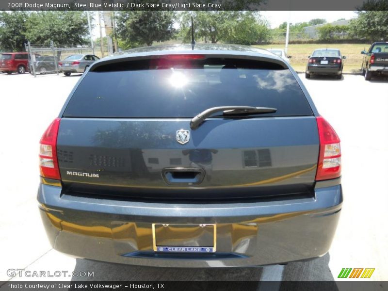 Steel Blue Metallic / Dark Slate Gray/Light Slate Gray 2008 Dodge Magnum