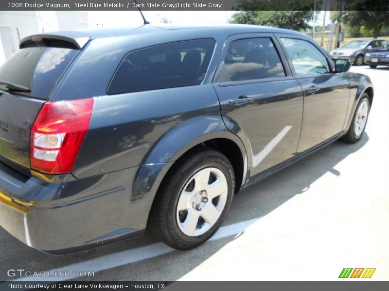 Steel Blue Metallic / Dark Slate Gray/Light Slate Gray 2008 Dodge Magnum
