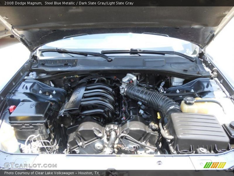 Steel Blue Metallic / Dark Slate Gray/Light Slate Gray 2008 Dodge Magnum
