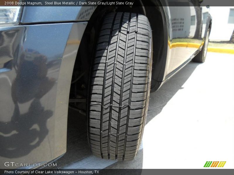 Steel Blue Metallic / Dark Slate Gray/Light Slate Gray 2008 Dodge Magnum