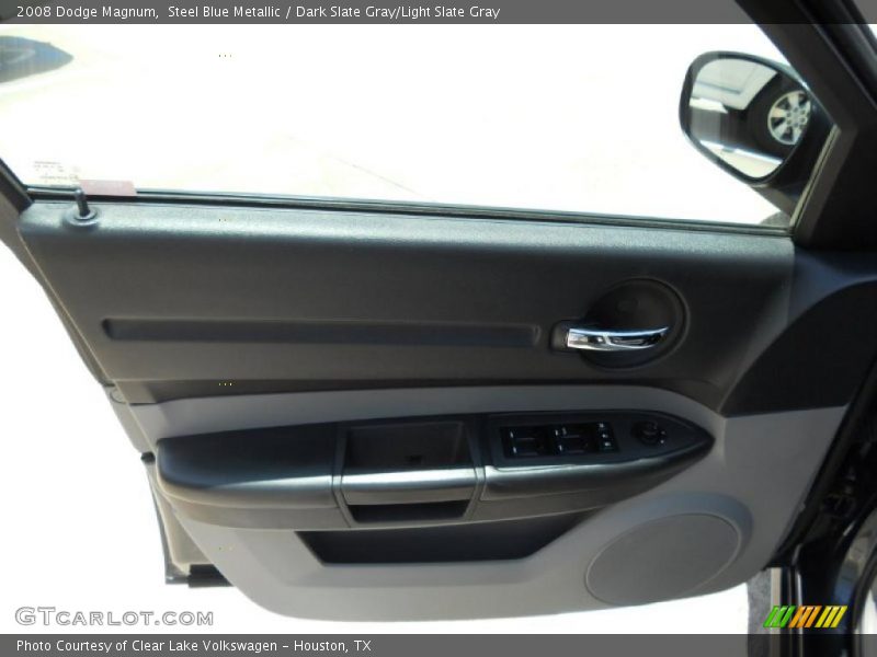 Steel Blue Metallic / Dark Slate Gray/Light Slate Gray 2008 Dodge Magnum