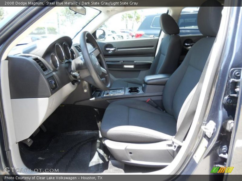 Steel Blue Metallic / Dark Slate Gray/Light Slate Gray 2008 Dodge Magnum