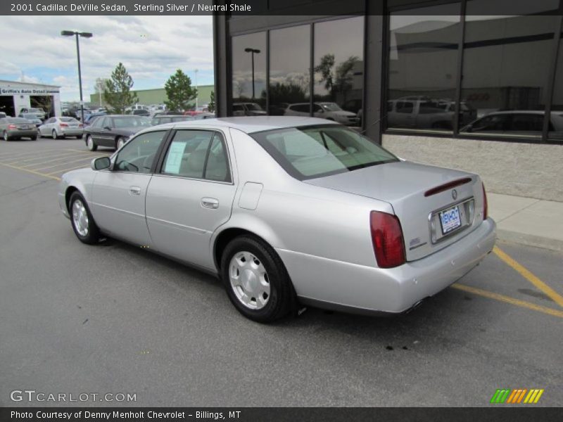 Sterling Silver / Neutral Shale 2001 Cadillac DeVille Sedan