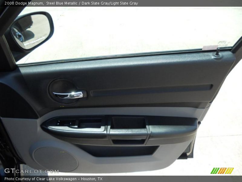 Steel Blue Metallic / Dark Slate Gray/Light Slate Gray 2008 Dodge Magnum