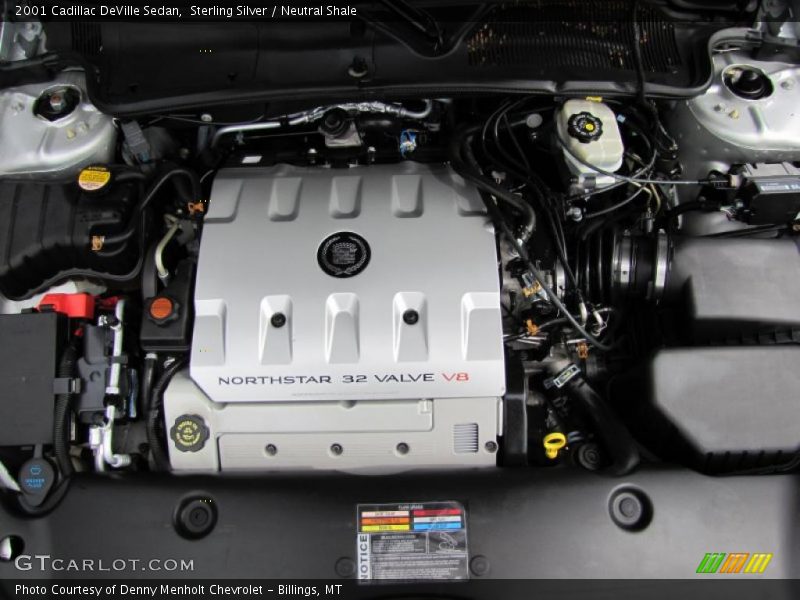 Sterling Silver / Neutral Shale 2001 Cadillac DeVille Sedan