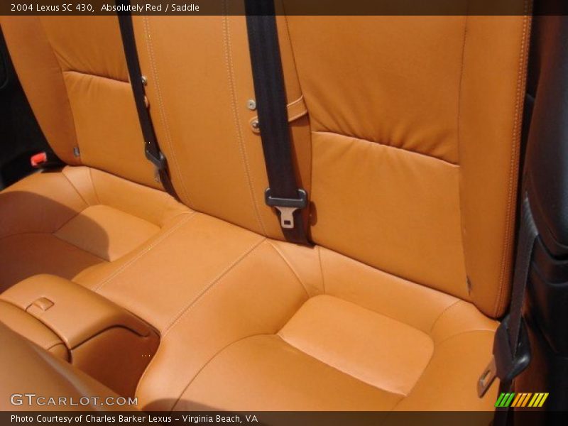Absolutely Red / Saddle 2004 Lexus SC 430