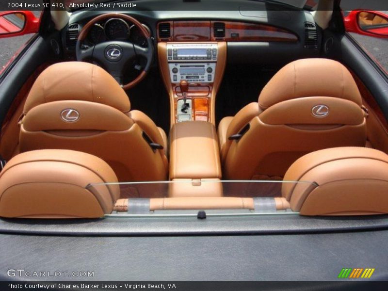 Absolutely Red / Saddle 2004 Lexus SC 430