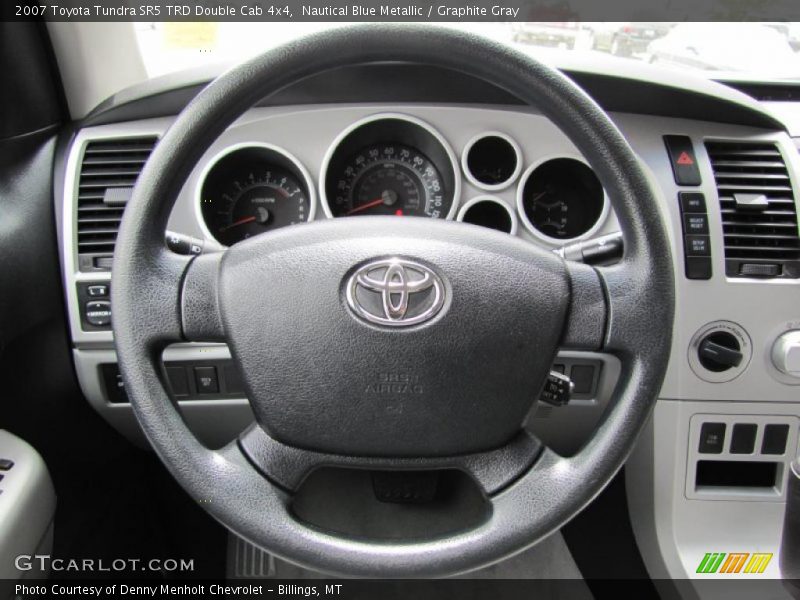 Nautical Blue Metallic / Graphite Gray 2007 Toyota Tundra SR5 TRD Double Cab 4x4
