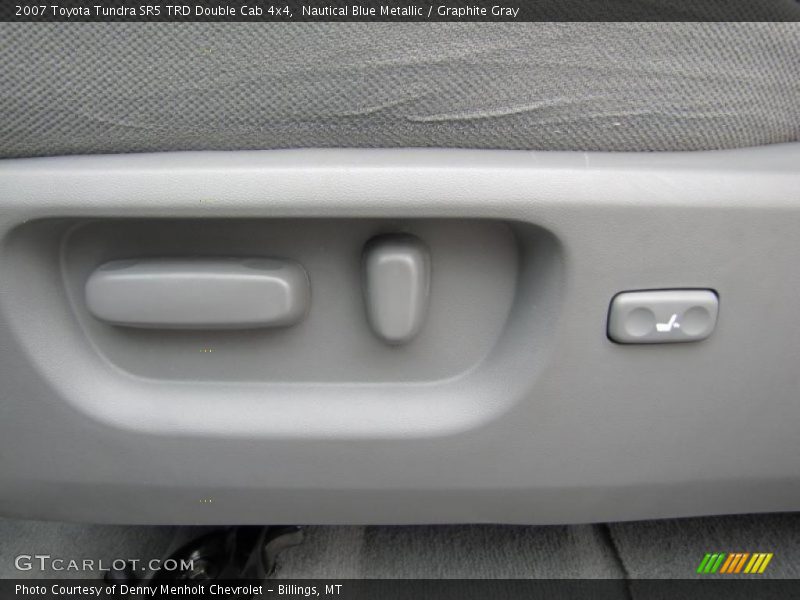 Nautical Blue Metallic / Graphite Gray 2007 Toyota Tundra SR5 TRD Double Cab 4x4