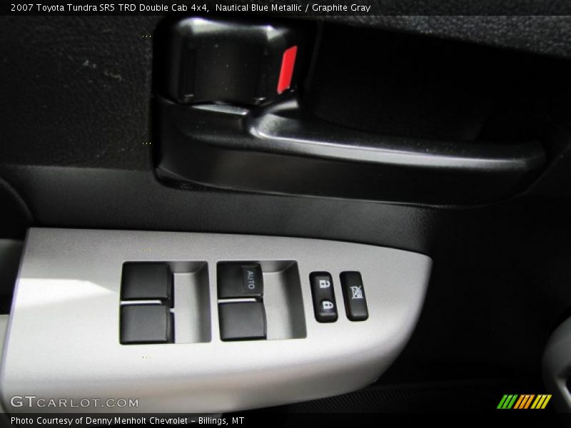 Nautical Blue Metallic / Graphite Gray 2007 Toyota Tundra SR5 TRD Double Cab 4x4