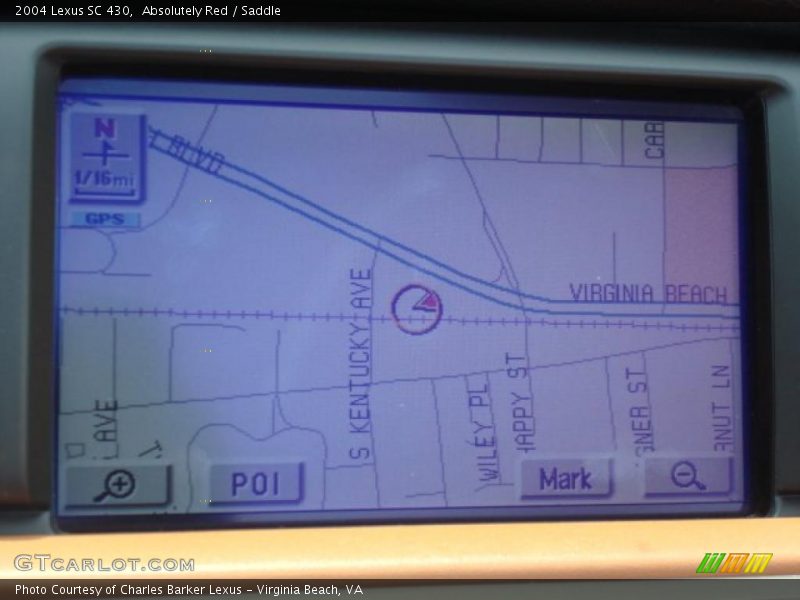 Absolutely Red / Saddle 2004 Lexus SC 430