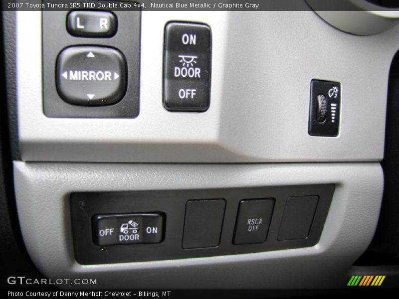 Nautical Blue Metallic / Graphite Gray 2007 Toyota Tundra SR5 TRD Double Cab 4x4