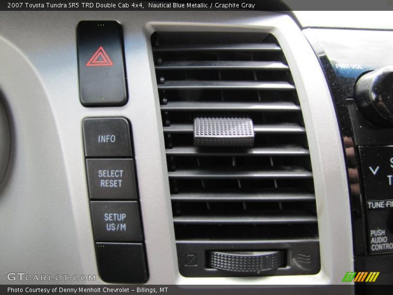 Nautical Blue Metallic / Graphite Gray 2007 Toyota Tundra SR5 TRD Double Cab 4x4