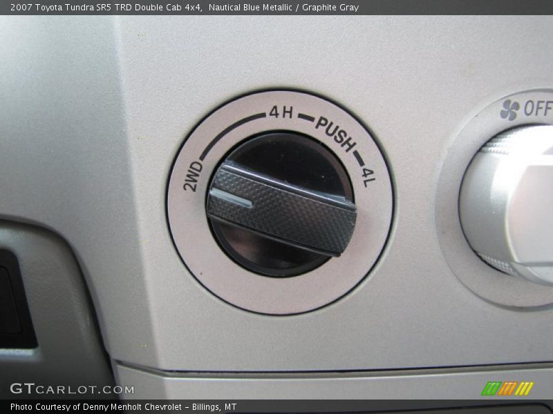 Nautical Blue Metallic / Graphite Gray 2007 Toyota Tundra SR5 TRD Double Cab 4x4