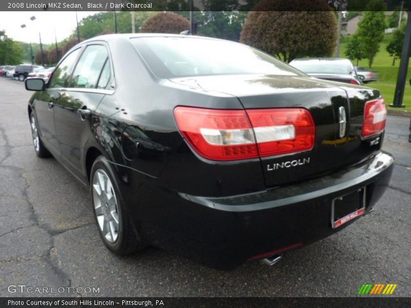 Black / Dark Charcoal 2008 Lincoln MKZ Sedan