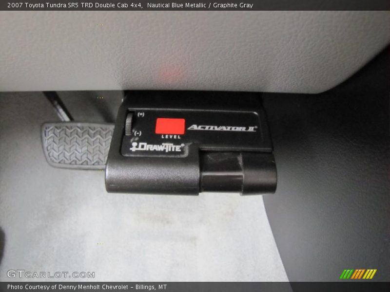 Nautical Blue Metallic / Graphite Gray 2007 Toyota Tundra SR5 TRD Double Cab 4x4