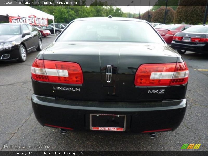 Black / Dark Charcoal 2008 Lincoln MKZ Sedan