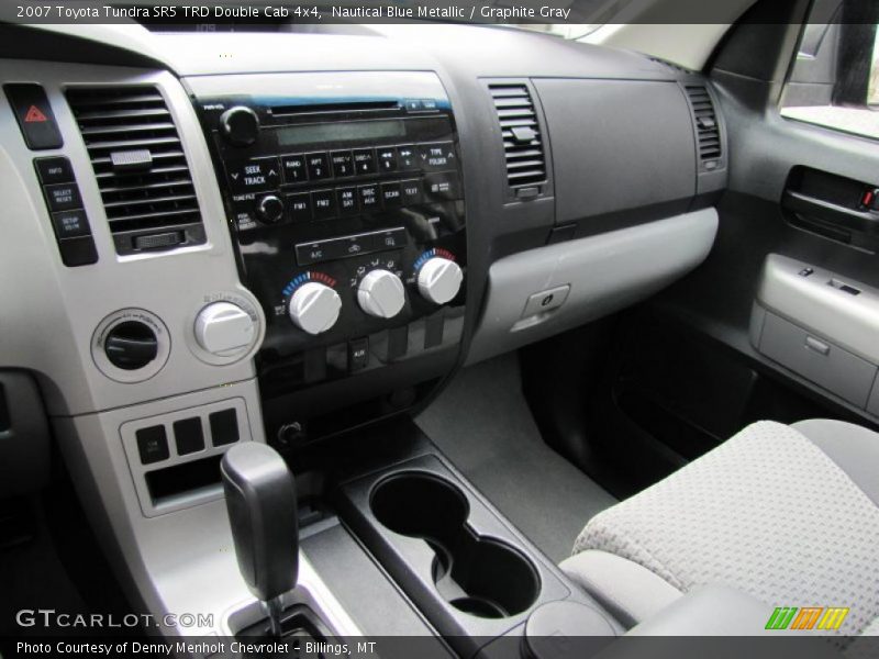Nautical Blue Metallic / Graphite Gray 2007 Toyota Tundra SR5 TRD Double Cab 4x4