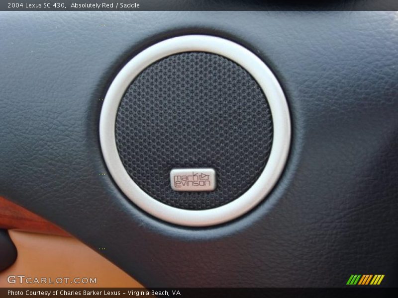 Absolutely Red / Saddle 2004 Lexus SC 430