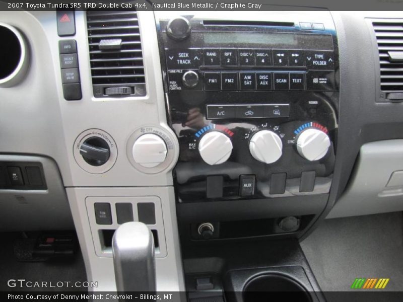 Nautical Blue Metallic / Graphite Gray 2007 Toyota Tundra SR5 TRD Double Cab 4x4