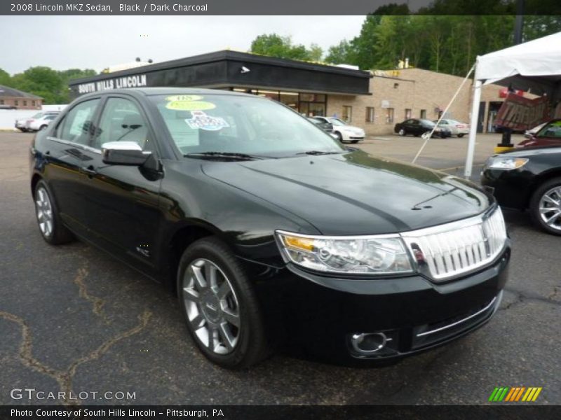 Black / Dark Charcoal 2008 Lincoln MKZ Sedan