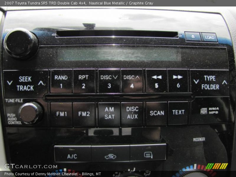 Nautical Blue Metallic / Graphite Gray 2007 Toyota Tundra SR5 TRD Double Cab 4x4