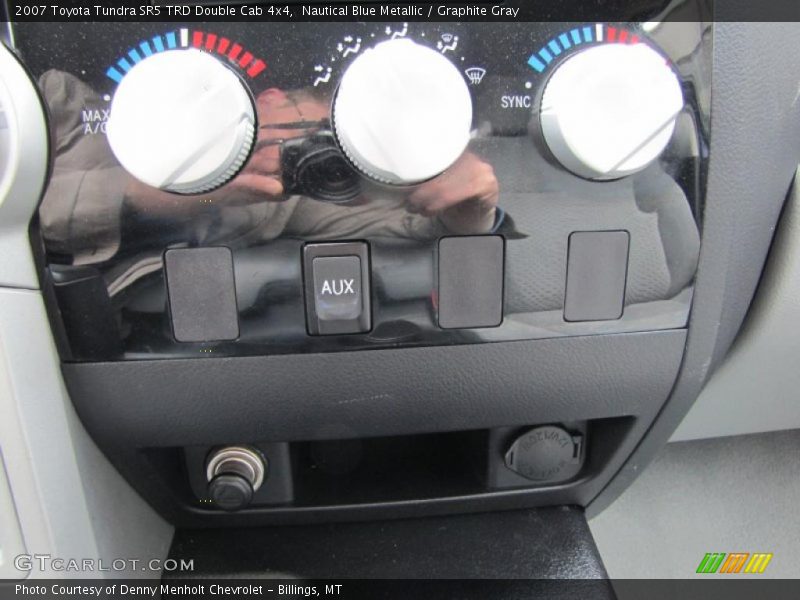 Nautical Blue Metallic / Graphite Gray 2007 Toyota Tundra SR5 TRD Double Cab 4x4