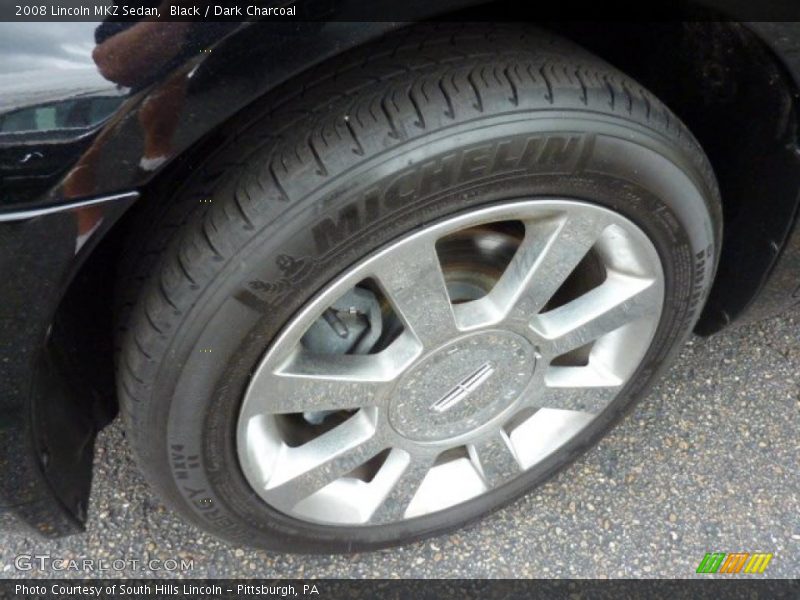 Black / Dark Charcoal 2008 Lincoln MKZ Sedan