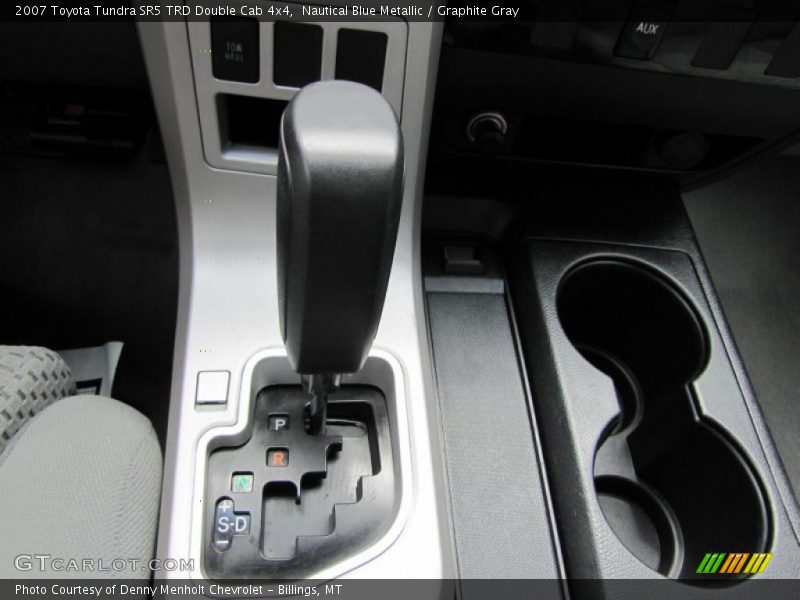 Nautical Blue Metallic / Graphite Gray 2007 Toyota Tundra SR5 TRD Double Cab 4x4