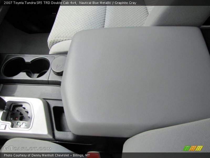 Nautical Blue Metallic / Graphite Gray 2007 Toyota Tundra SR5 TRD Double Cab 4x4