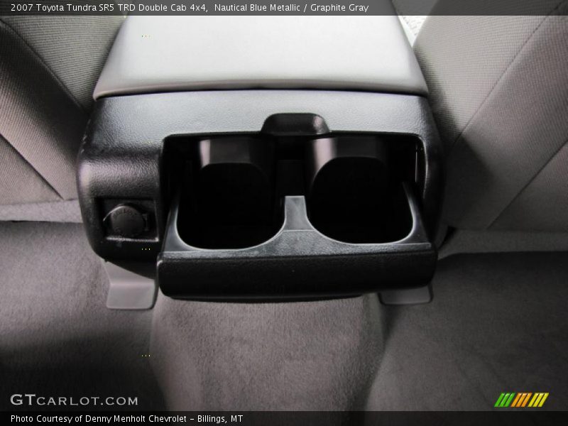 Nautical Blue Metallic / Graphite Gray 2007 Toyota Tundra SR5 TRD Double Cab 4x4