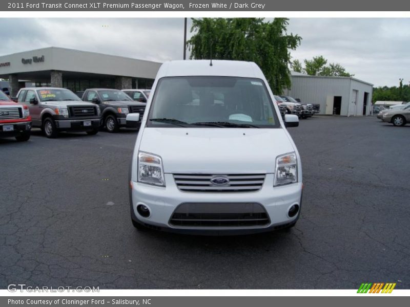 Frozen White / Dark Grey 2011 Ford Transit Connect XLT Premium Passenger Wagon
