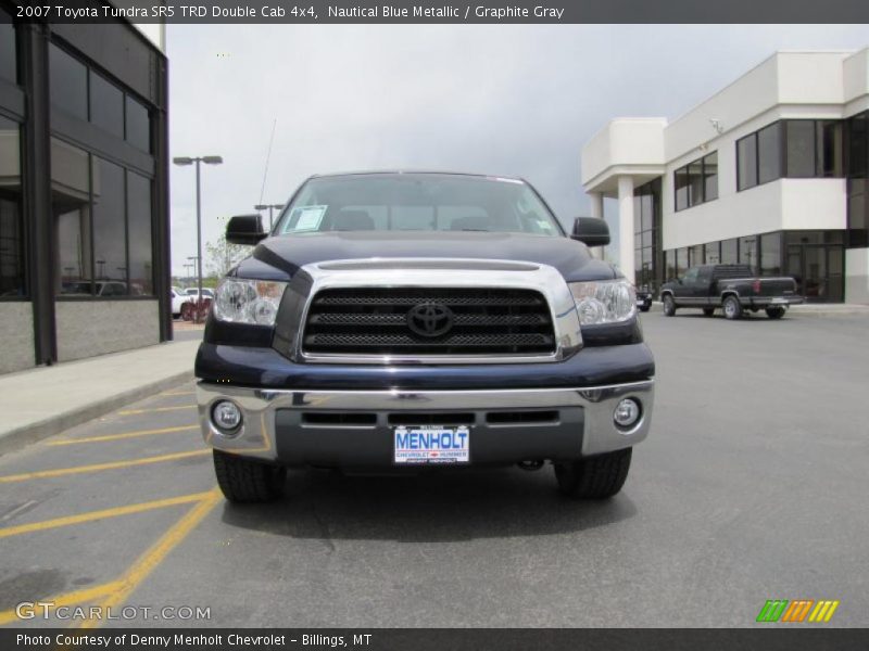 Nautical Blue Metallic / Graphite Gray 2007 Toyota Tundra SR5 TRD Double Cab 4x4