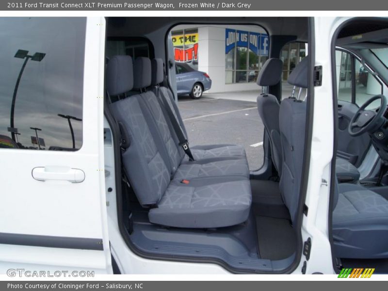  2011 Transit Connect XLT Premium Passenger Wagon Dark Grey Interior